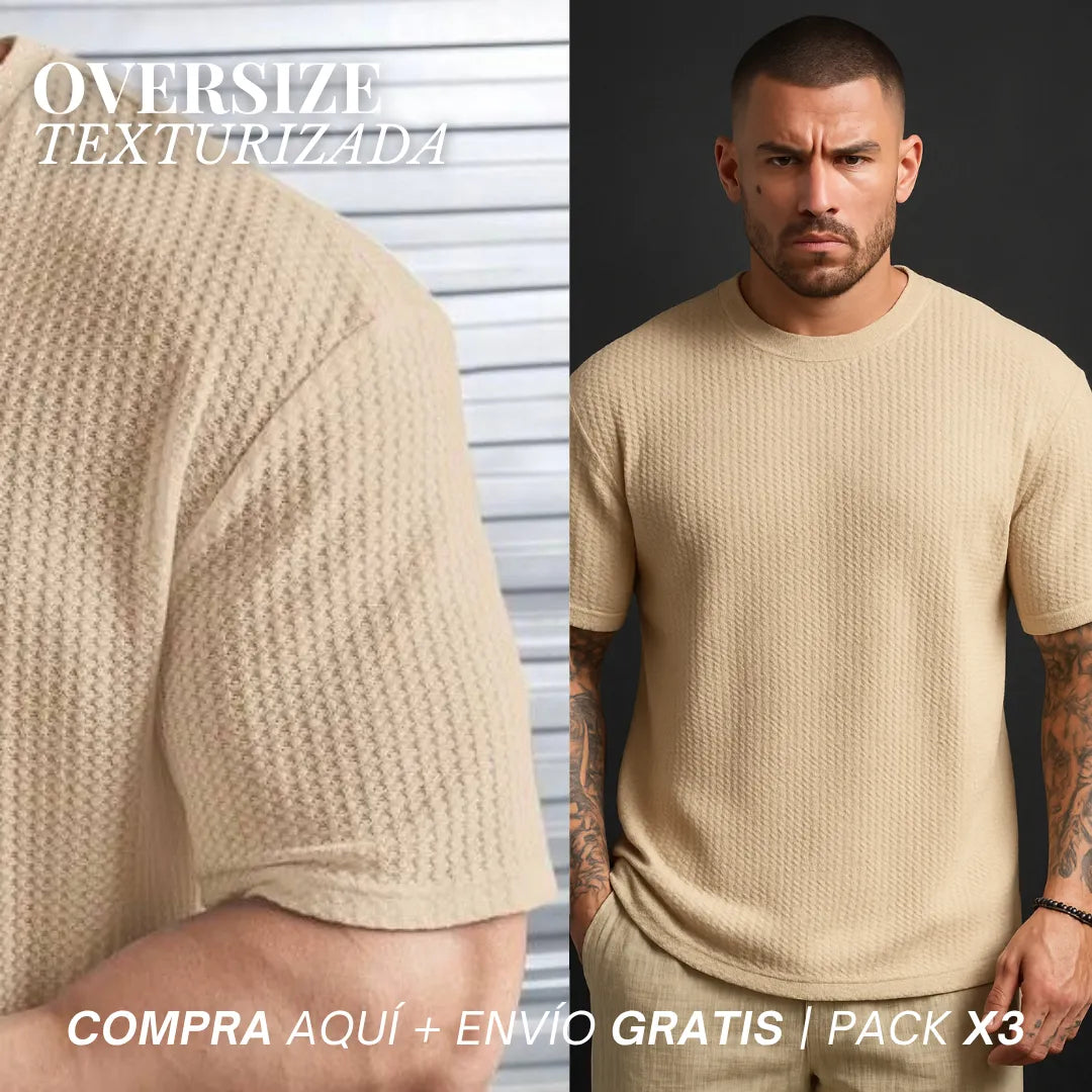 OVERSIZE TEXTURIZADA MEVAK