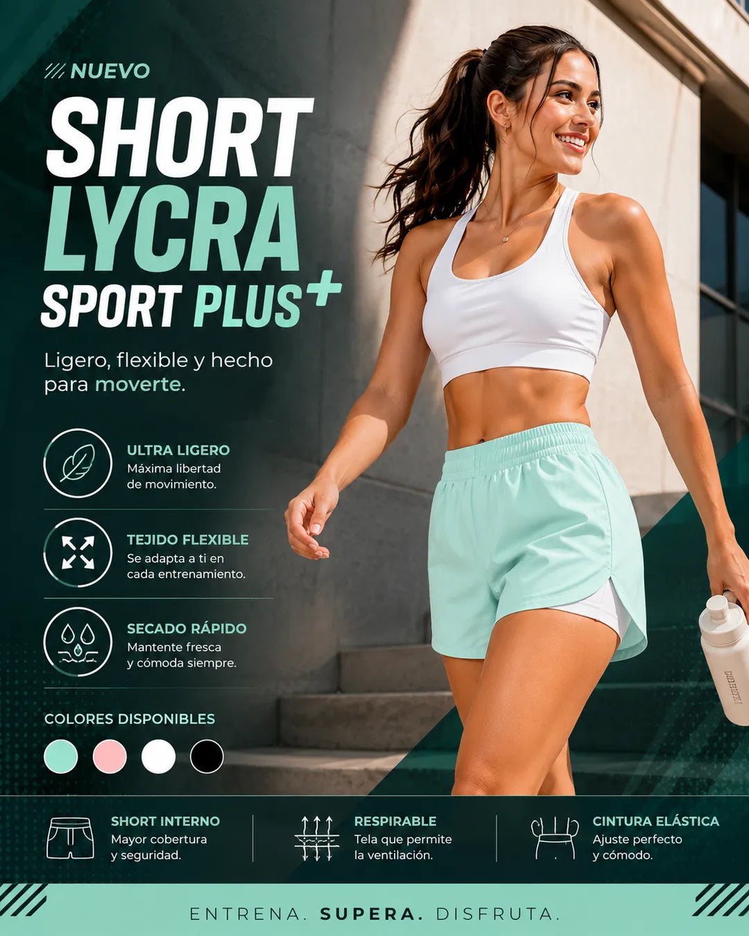 SHORT LYCRA SPORT PLUS