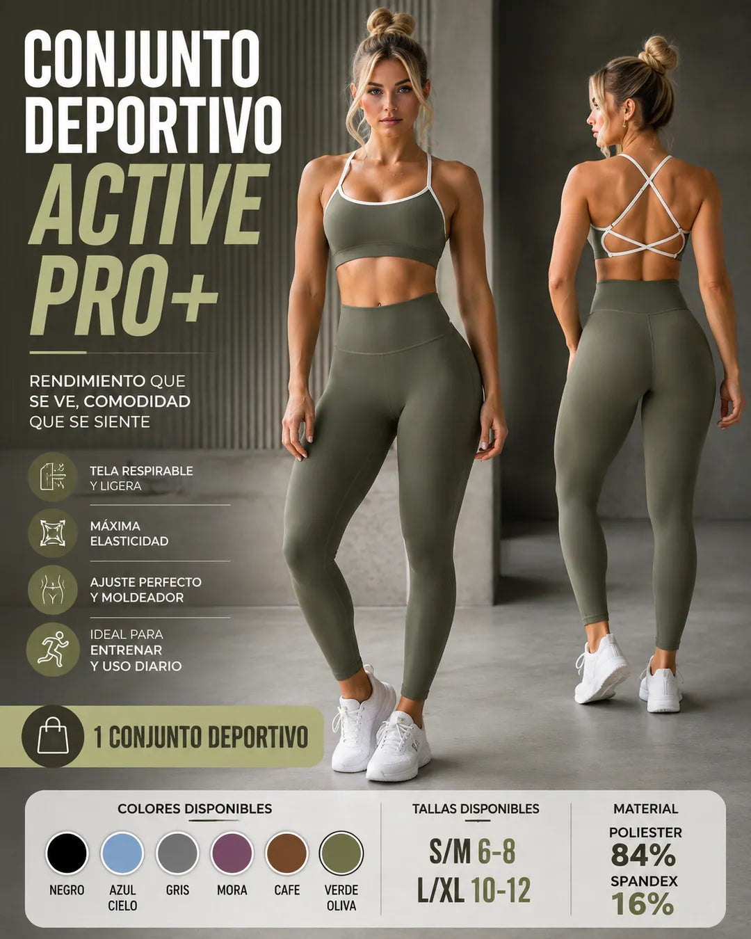 CONJUNTO DEPORTIVO ACTIVE PRO+
