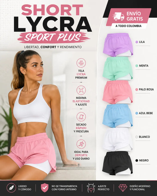 SHORT LYCRA SPORT PLUS