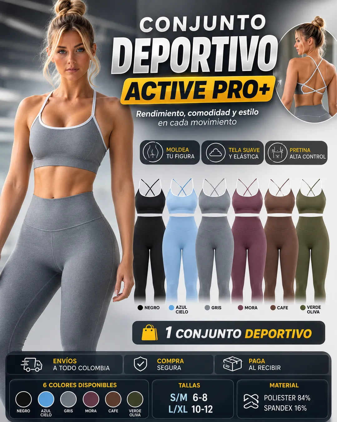 CONJUNTO DEPORTIVO ACTIVE PRO+