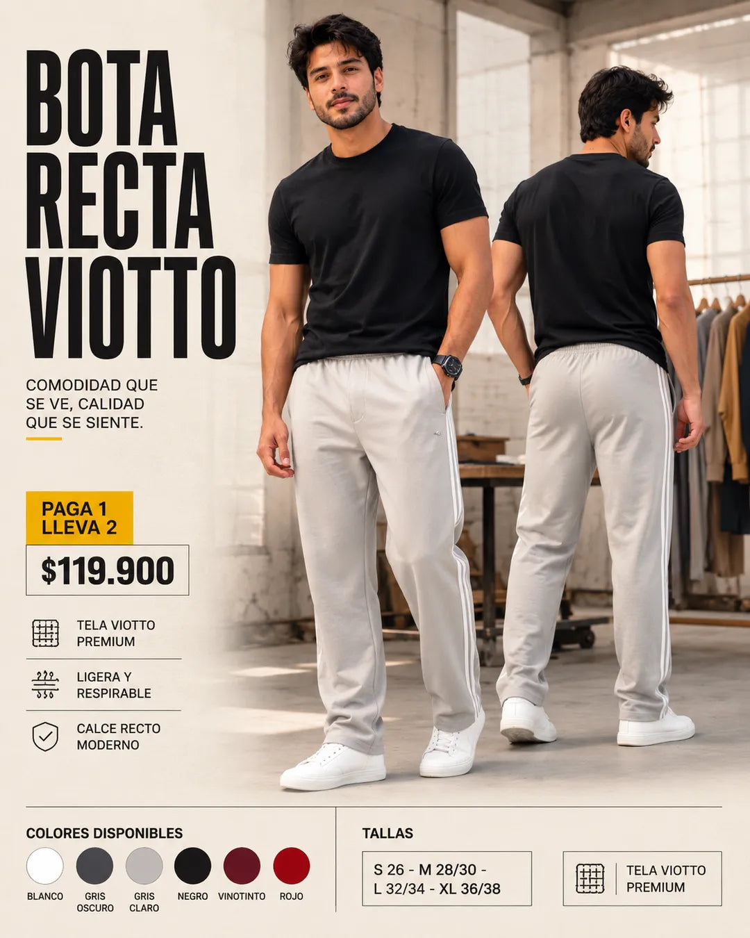 BOTA RECTA VIOTTO