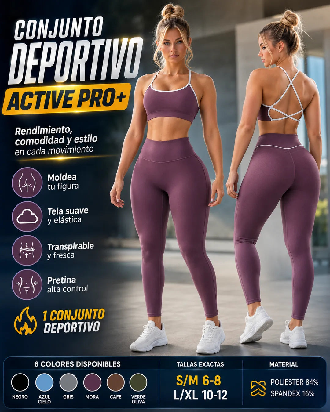 CONJUNTO DEPORTIVO ACTIVE PRO+