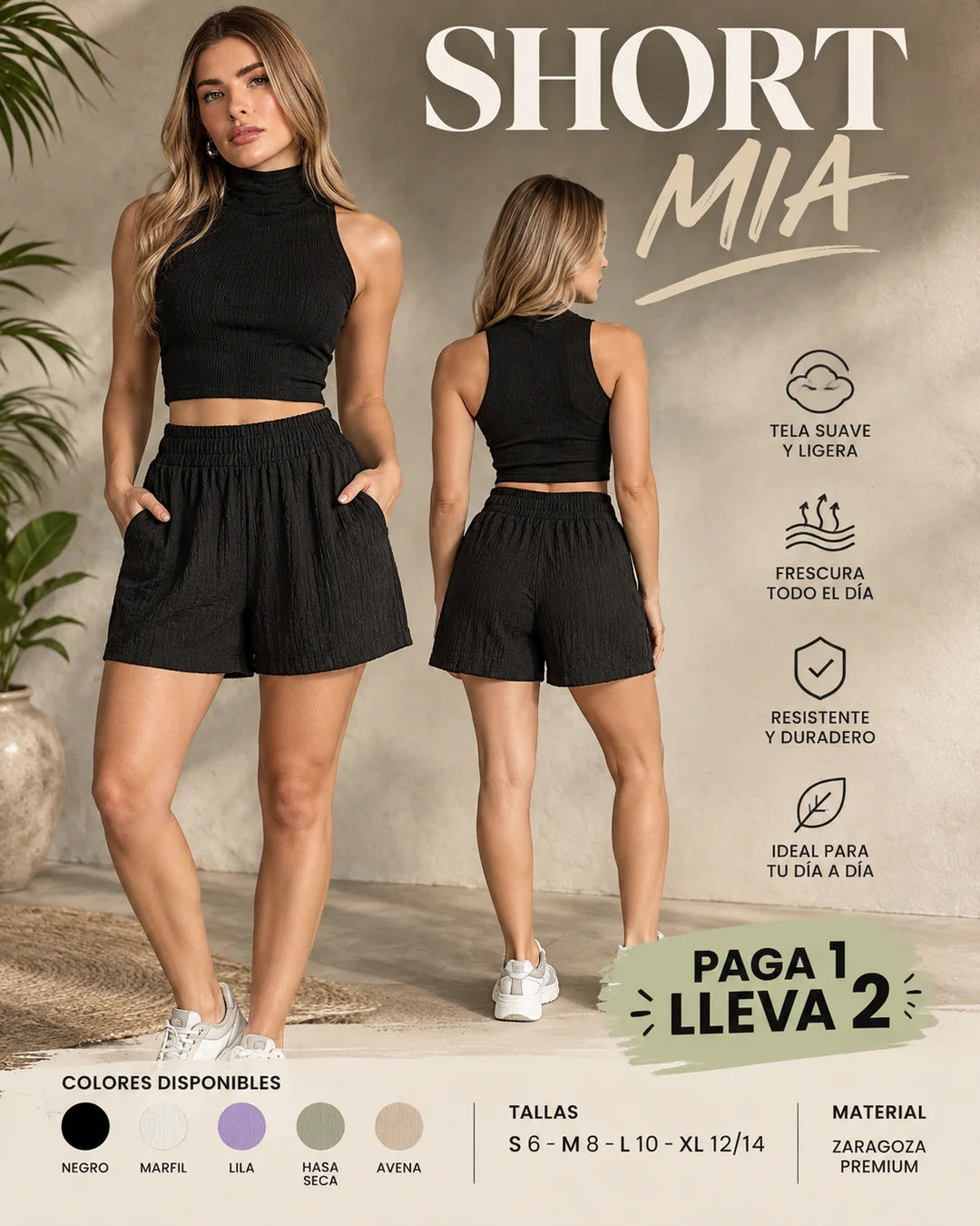 SHORT MIA