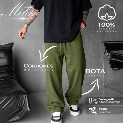 JOGGER MILAN BOTA RECTA