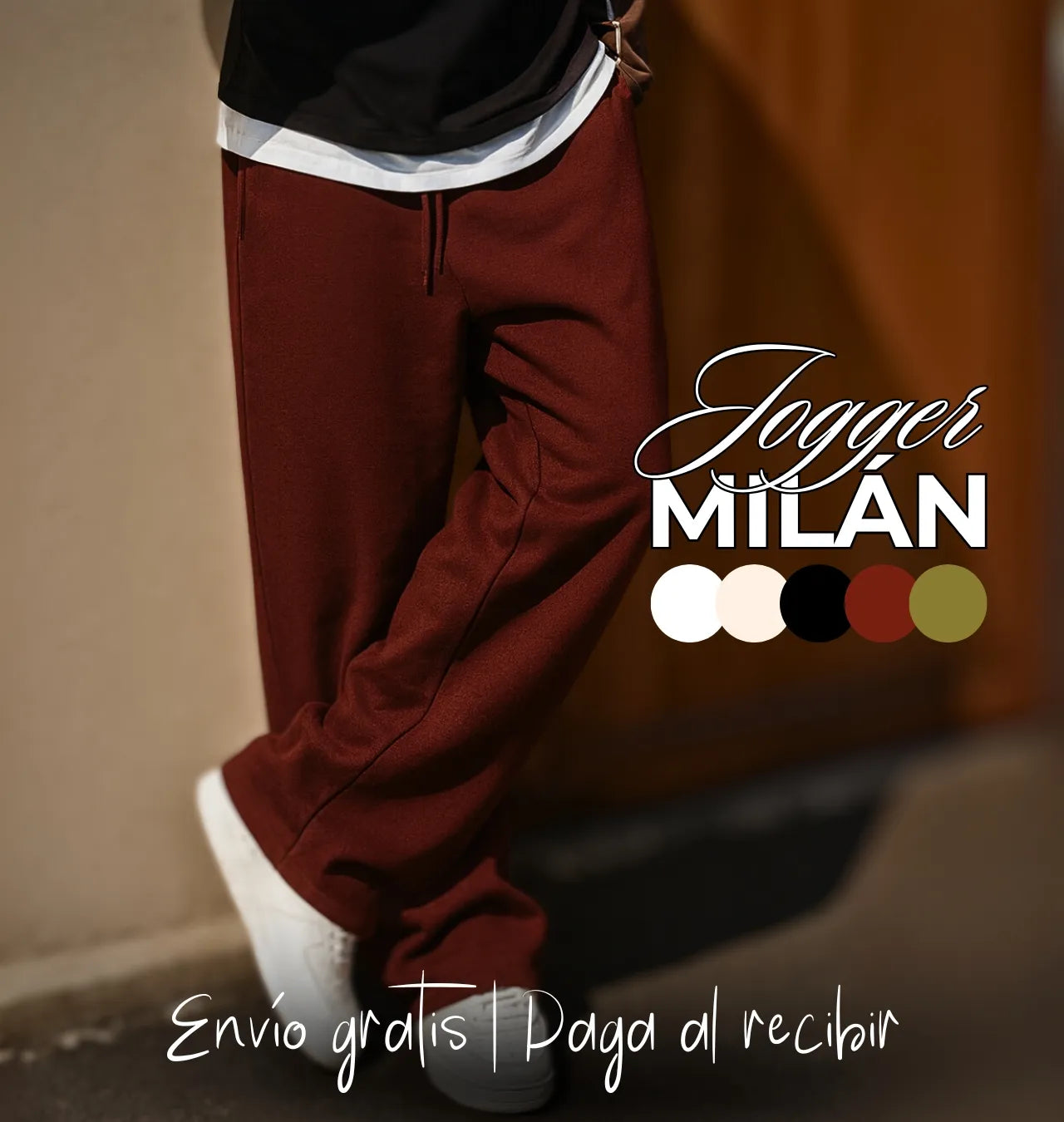 JOGGER MILAN BOTA RECTA