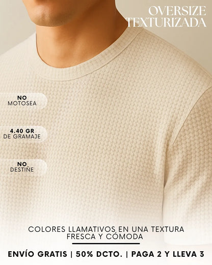 OVERSIZE TEXTURIZADA MEVAK