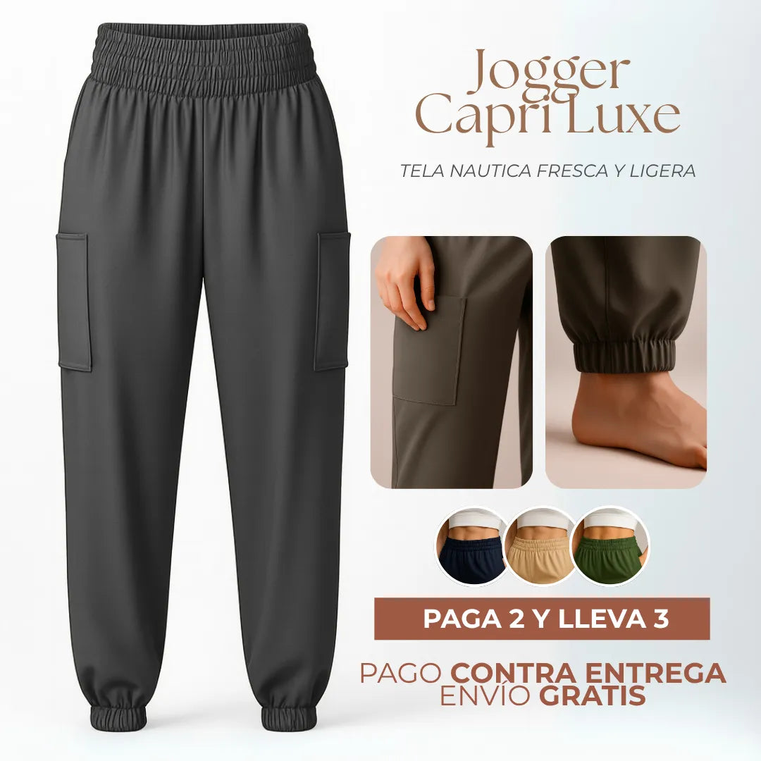 JOGGER CAPRI LUXE