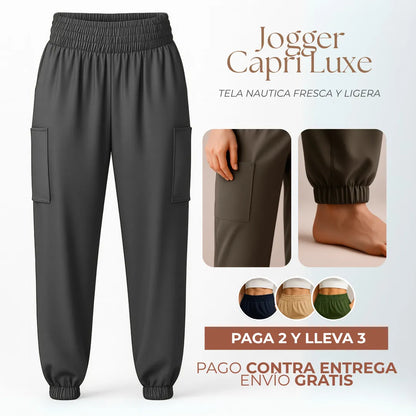 JOGGER CAPRI LUXE