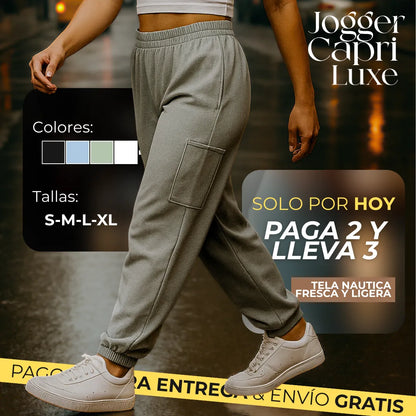 JOGGER CAPRI LUXE